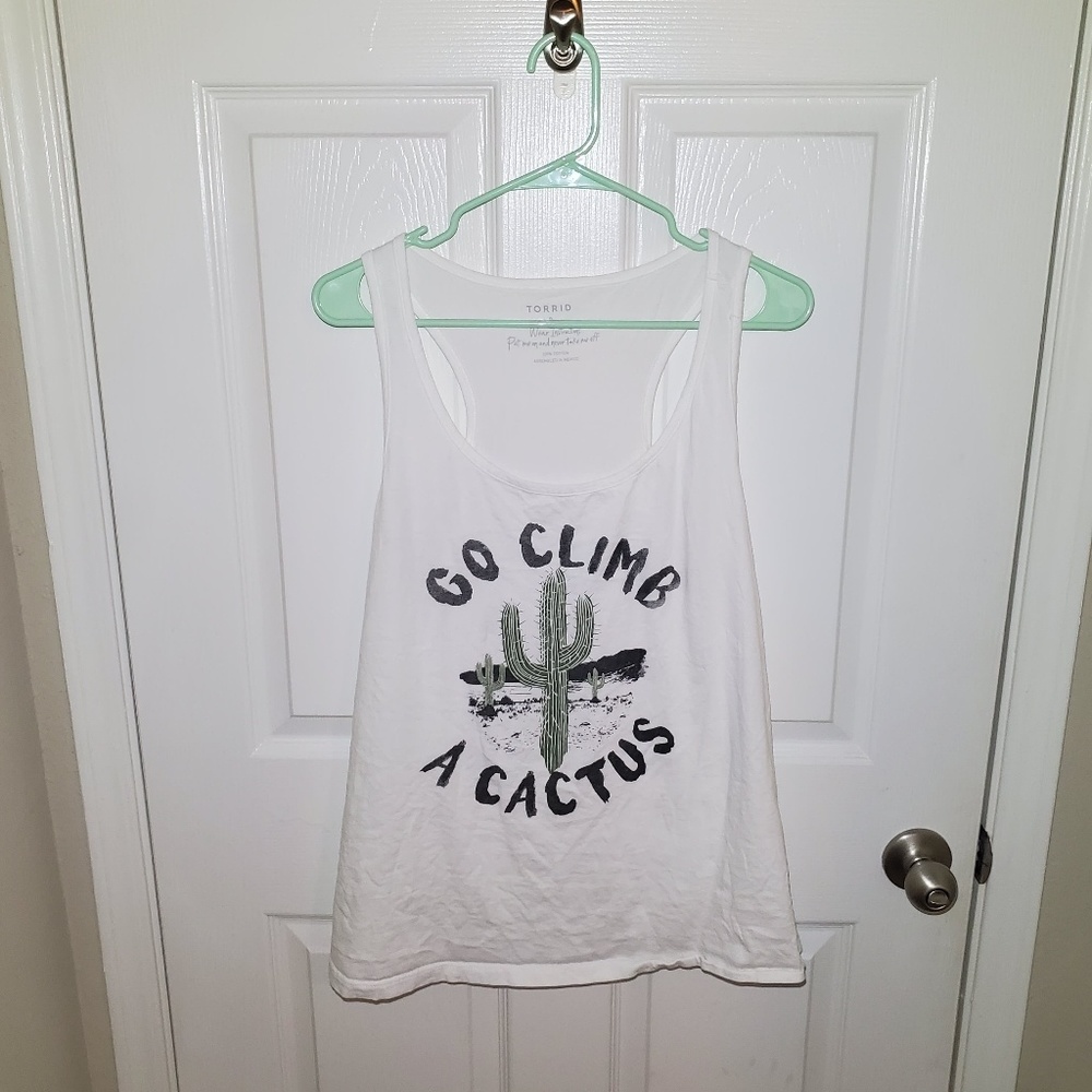 TORRID Go Climb A Cactus Tank